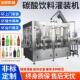 机含气饮料生产线设备 汽泡水全自动灌装 玻璃瓶碳酸饮料灌装 机瓶装
