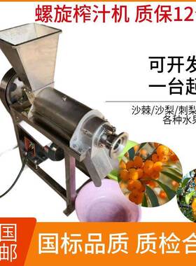 旋苹果榨汁机螺不锈钢破碎汁榨机梨子破碎打汁机生产厂家