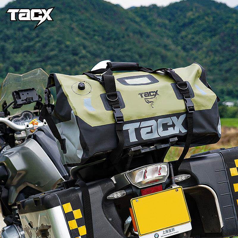 摩托车骑行防水后尾包头盔包摩旅行包骑士装备拉力驮包挂包后座包