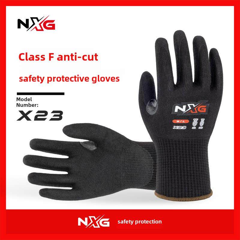 f级防割伤耐磨手套，防割伤防刺穿厨房杀鱼屠宰施工现场劳保战术