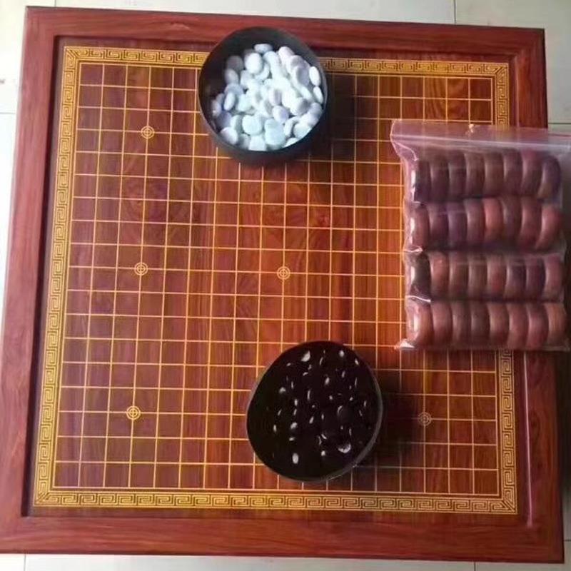 木虎围脚三用棋质盘实木棋桌象桌棋棋桌双jtgy-101面两用