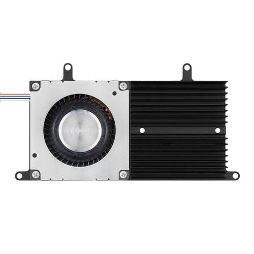Khadas Edge2专属主动散热套件含3705风扇散热器适用Edge2开发板