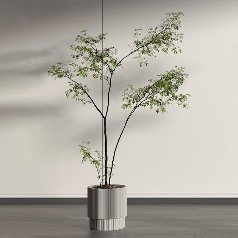 森空间绿色植物模拟家庭室内客厅落地式大型盆栽装饰斯堪的纳维亚