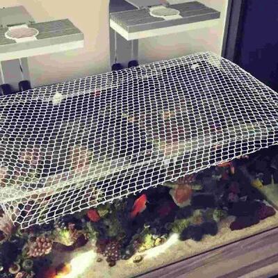 Turtle Escape Net Fish Tank Terrarium Aquarium Mesh Cover