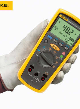 欧表绝缘/ 式一键测试仪f1508电子fluke兆表手持克 摇福禄电阻