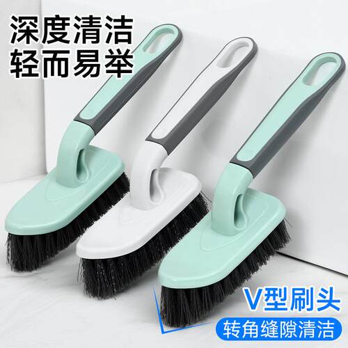 Multifunctional Floor Brush, Bathtub Brush, Long-Handle Toil