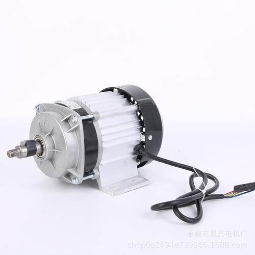 【】电机直流无刷链条电机永磁载货电动三轮 24V/500W