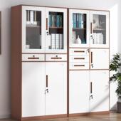 拆装 226柜带锁务 文件柜加厚铁皮财柜窄证档边办公室案柜资料BLT