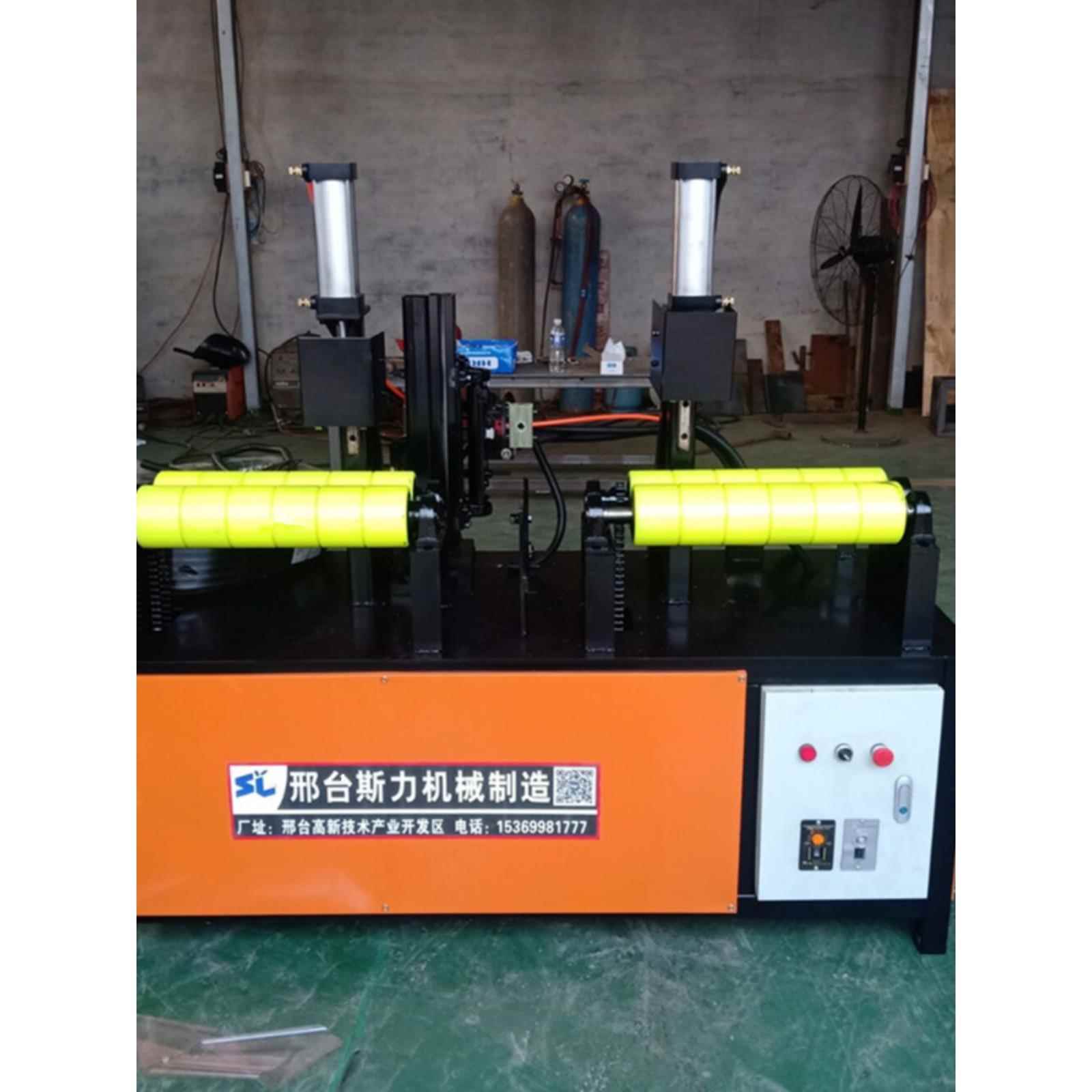 新型钢管自动焊接机租赁站脚手架对焊机新型48圆管缩口焊接机器厂
