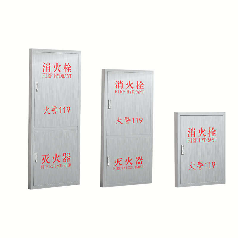 304不锈钢消防箱门消防栓箱门面板消防器材水带箱门消火栓箱门框