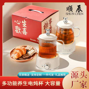 多功能电炖杯养生杯办公室烧水壶煮茶器便携家用热牛奶壶礼品批发