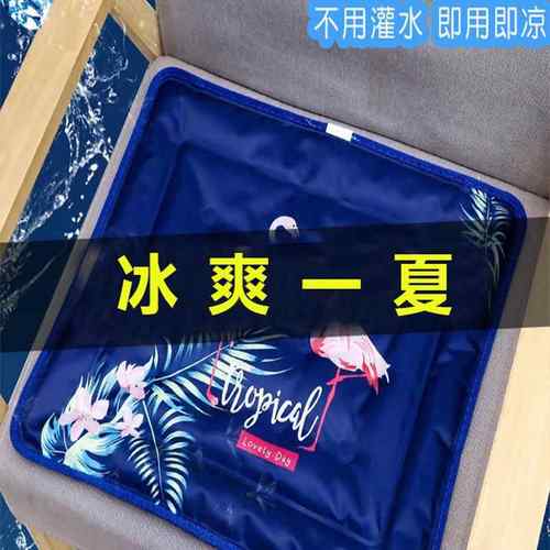 夏季冰垫降温椅垫汽车冰凉垫水袋夏天免注水凝胶透气学生冰枕坐垫
