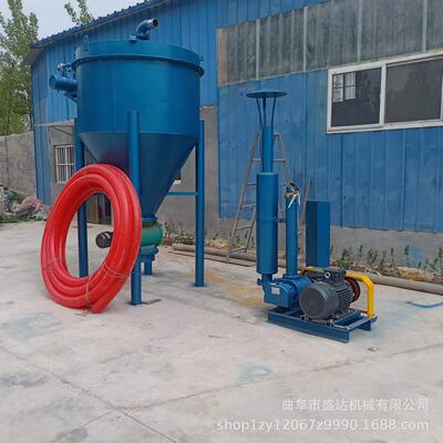 河沙运输自动化气力输送机加长软管不怕高温的风力卸料机