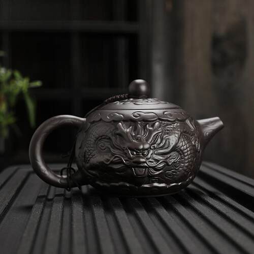 宜兴紫砂壶泡ao101405茶壶单手壶煮茶具冲茶纯工器家用大容量原矿