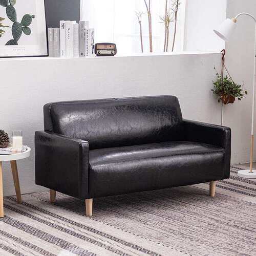 出租房油皮沙发店铺双人三人位小户型沙发客厅卧室阳台沙发经济型