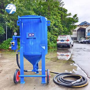 便ABJ携式 喷砂机移小手喷砂器钢结构除锈清型理动设备 高动压干式