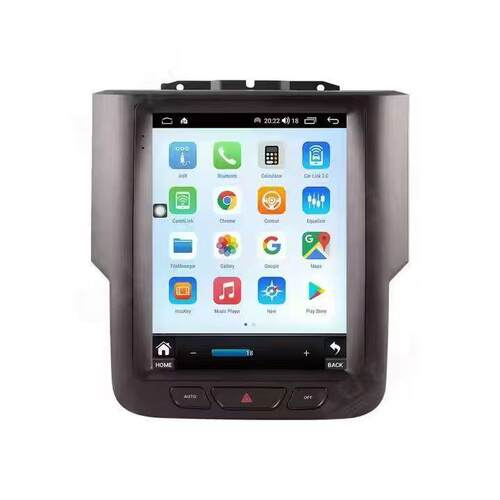 适用于DodgeRams道奇公羊13-18款安卓导航9.7寸八核内置Carplay