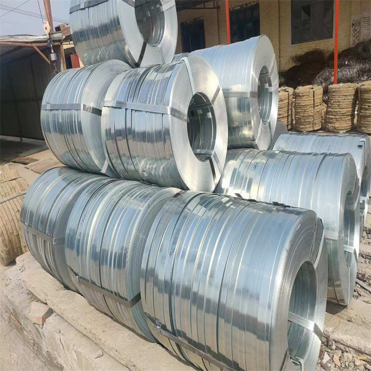 厂家加工镀锌打包带钢带  0.8/0.9*32 镀锌铁皮 量大优惠 可零售
