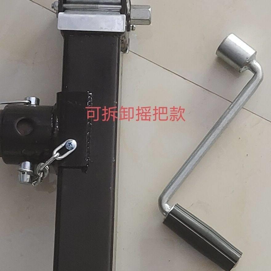 液压千斤顶3吨省力可拆卸摇把U型两件式3000公斤加重型通用方管千图片