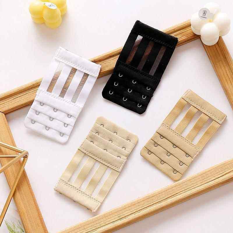 鱼丝内衣加长四排扣松紧透气三排三扣延长扣四扣文胸扣四扣胸罩扣