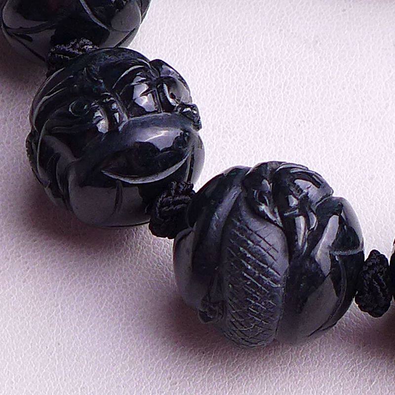 阿里巴巴零售批发配件吊坠黑飞龙珠子