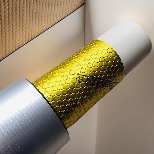 隔音棉下水管道自粘包管卫生间阻尼片110750型排水管铝箔静音处理