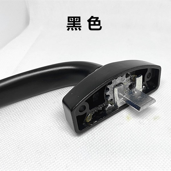 上悬窗执手铝合金门窗配件窗户拉手外开窗两点多点锁半圆传动把手