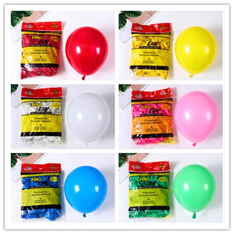 皓林气球10寸加厚磨砂圆气球婚礼婚礼装饰商场活动拱门布置,节庆用品/礼品,气球,淘宝优惠券,粉丝福利购,淘宝优惠卷