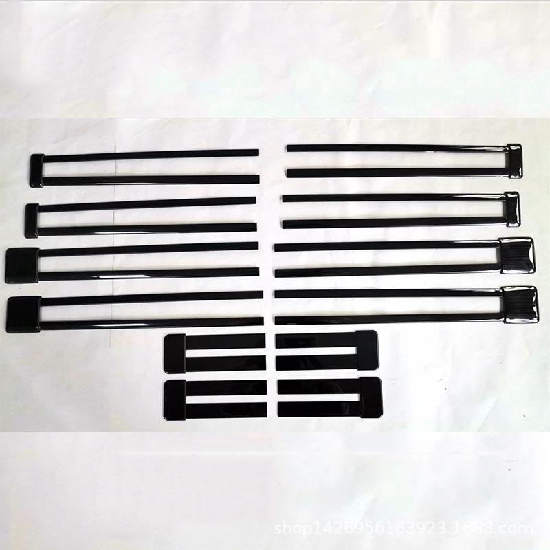 22腾势D9轨道饰条改装 适用Denza D9座椅轨道 连体滑轨滑道装饰J
