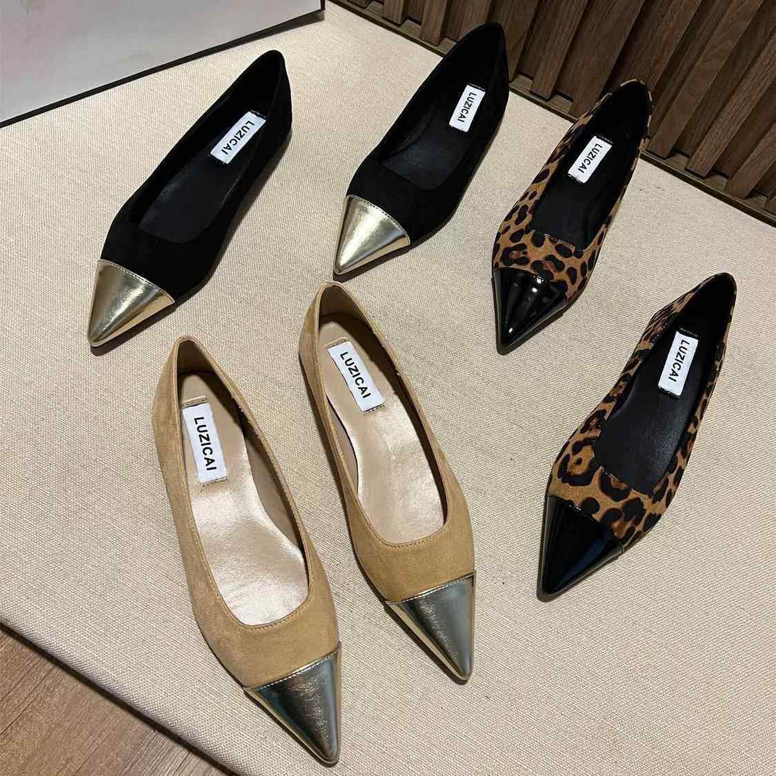 晚晚温柔风平底仙女鞋2026夏季新款配裙单鞋法式小香风气质尖头鞋,女鞋,浅口单鞋,淘宝优惠券,粉丝福利购,淘宝优惠卷