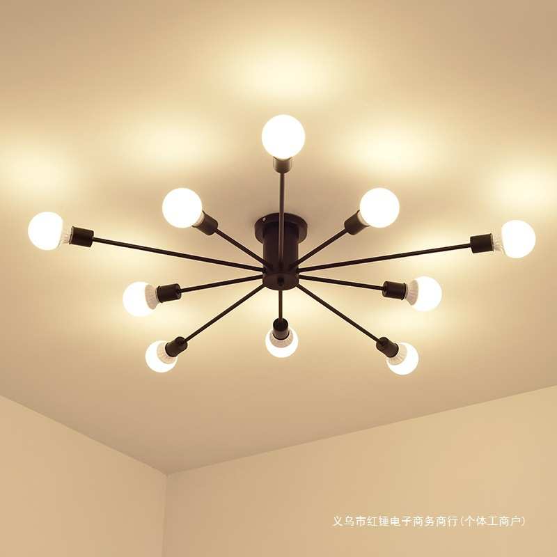 新款北欧大气卧室吸顶灯现代简约LED书房客厅灯创意个性家用灯具