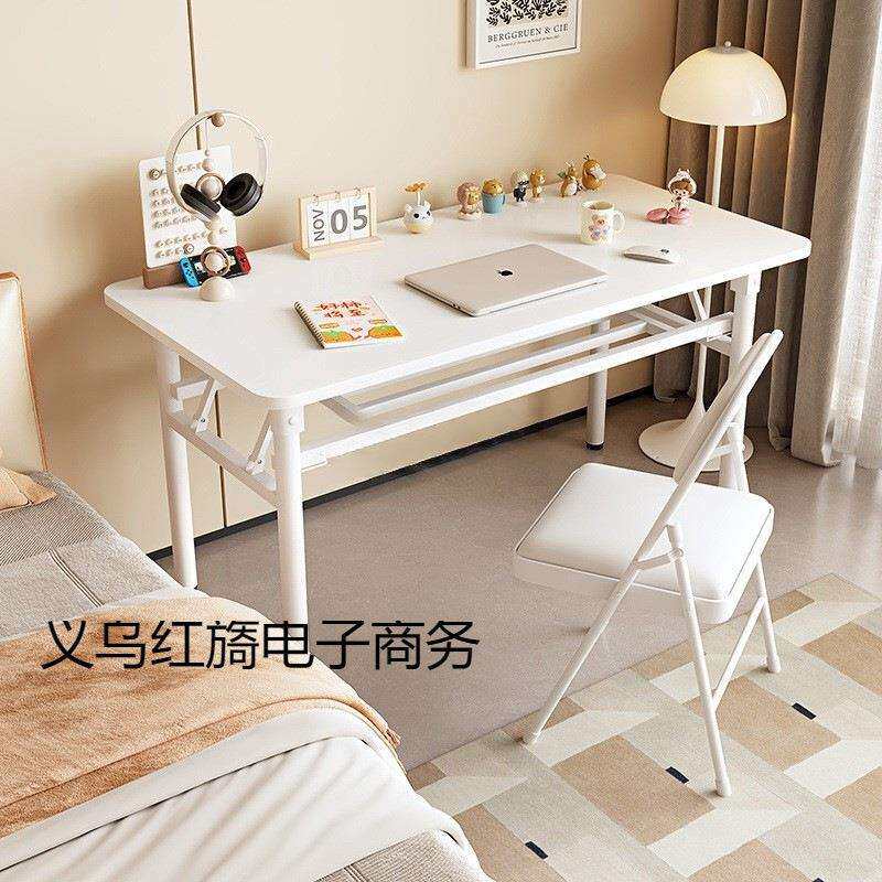 现货折叠桌子出租屋租房电脑桌简易餐桌家用免安装折叠桌学习桌子