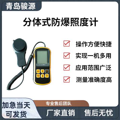 -分体式防爆照度计 是测量光度、亮度的专业仪器