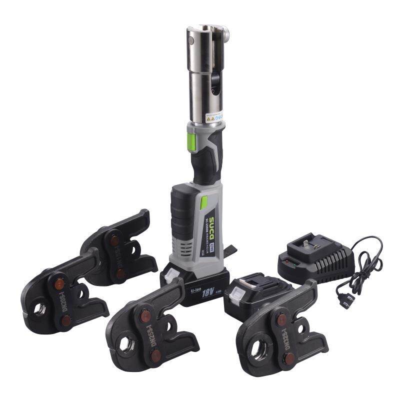 SC-1550B充电式液压压管钳不锈钢管铝塑管铜管卡压工具