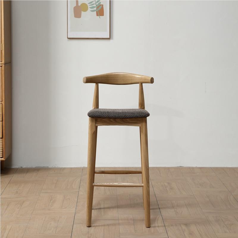 全实木樱桃凳木03台椅靠背椅吧欧酒吧桌椅高脚吧凳现北代简约高凳
