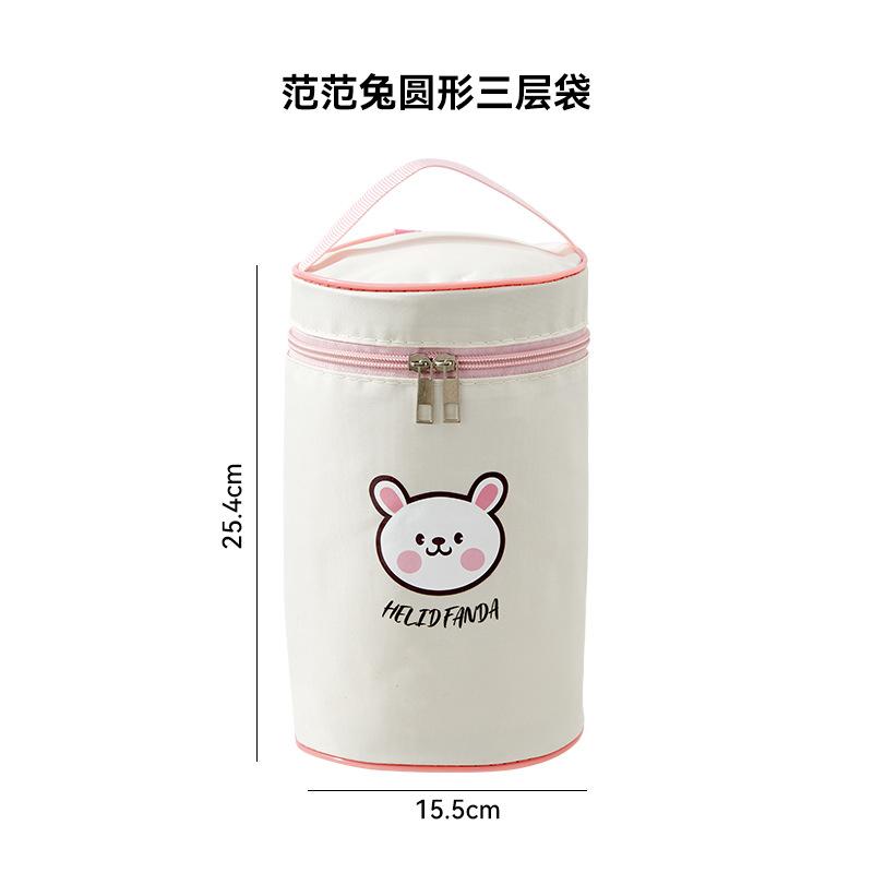 卡通小熊饭盒饭盒保温野餐冰包