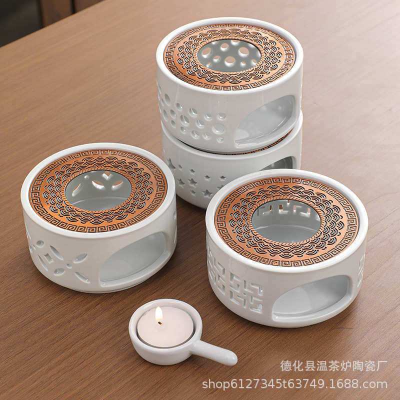 厂家直销陶瓷温茶炉包装保温炉暖茶器蜡烛加热玻璃壶保温底座,餐饮具,茶具礼盒,淘宝优惠券,粉丝福利购,淘宝优惠卷