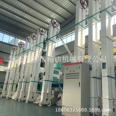 大型商用垄谷去壳打米机水雾抛光碾米机 色选打包整套设备