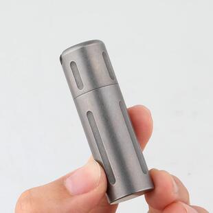 高端速效救心丸便携瓶纯钛药盒便携防潮密封随身应急药丸老人常备