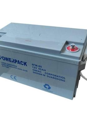POWERPACK蓄电池6FM-200 12V200AH免维护 容量足 内阻小