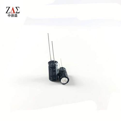 直插铝电解电容 8X16 16V 1000UF 充电器 电源电容 8*16mm