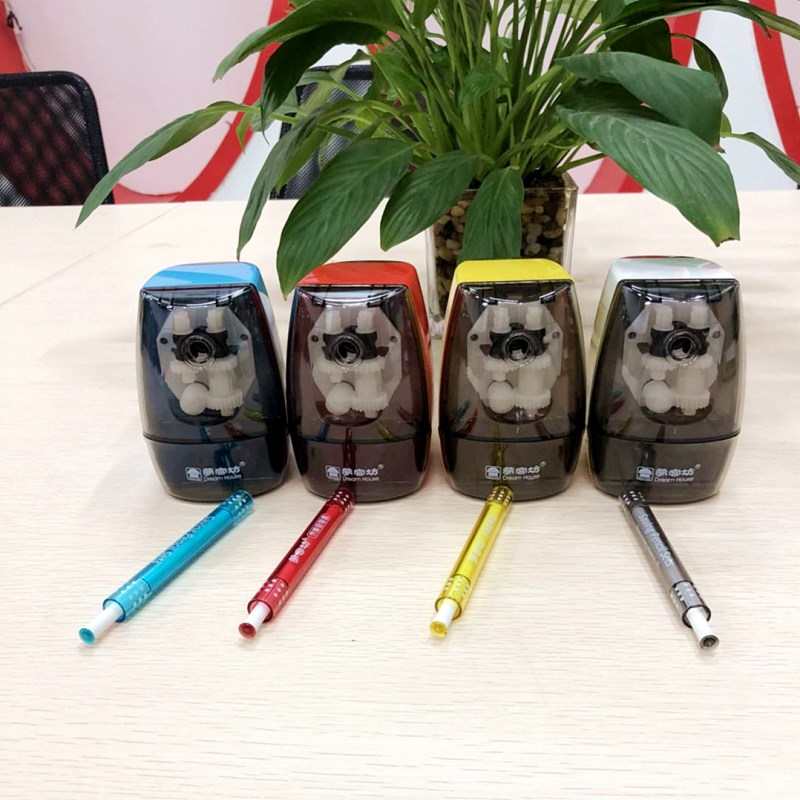 梦宫坊9010铅笔机耐摔削笔机转笔刀卷笔器不夹手儿童附赠笔套礼品