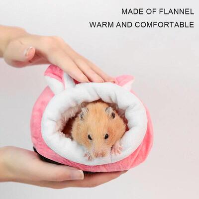 Hamster Cage Soft Warm Bed Pet Rat Hammock Pig Squirrel Wint