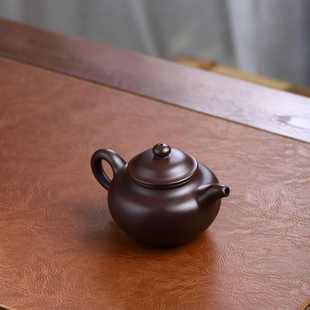 厂家批发支持 宜兴勋陶紫砂壶手工原矿老紫泥莲子茶壶热卖