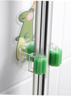 Hook Shelf-Holder Mop-Rack Sticky-Hanger Kitchen-Organizer W