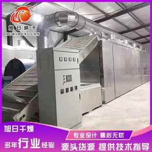不锈钢网带线鼓风隧道烤箱烤炉隧道炉烘干线耐高温带式干燥机