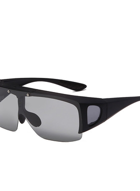 近视夜视镜夹片防远光灯套镜夜间开车专用偏光日夜两用骑行镜