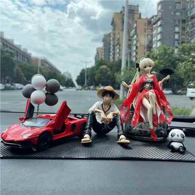 新款高档车红0载穹摆其他家件网225路飞妹车模型汽车香水