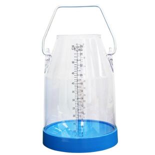 带刻度奶桶 挤奶机配件 真空泵 挤奶机用透明奶桶 透明桶