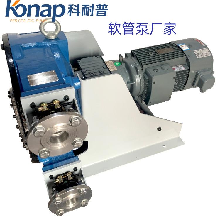 科耐普软管泵厂家销售KNP40污水处理工业软管泵铸铁材质型号齐